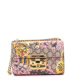 Gucci Padlock Shoulder Bag Bengal Print #237140G12B